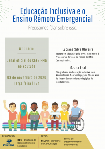 DDE - Webnário Educação Inclusiva